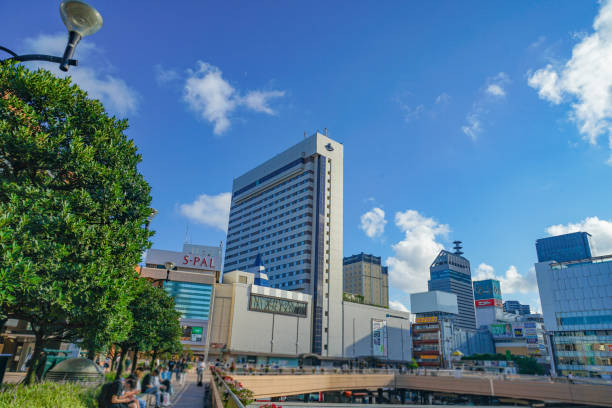 istock Streets of Sendai Station West Exit 1317027315