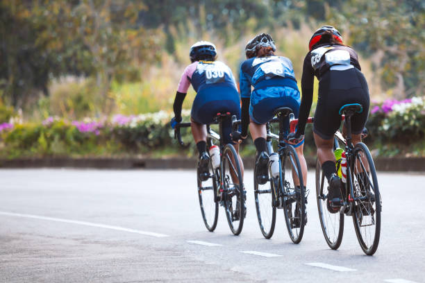 istock Group of professional cyclists during the cycling race 1317053210