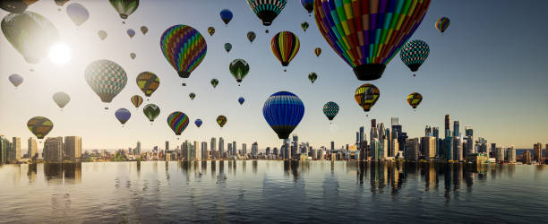 istock hot air balloons 3d illustration 1317063789