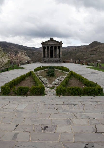 istock Garni temple, Hellenistic temple from the first century in Armenia 1317066418
