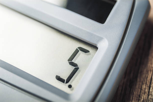 istock Number 5 On The Display Of A Solar Calculator 1317067300