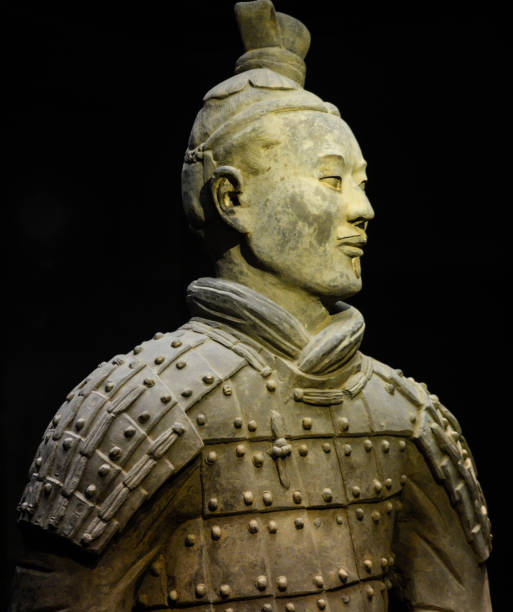 istock Terracotta Warrior Solder from XIAN Color 1317067392