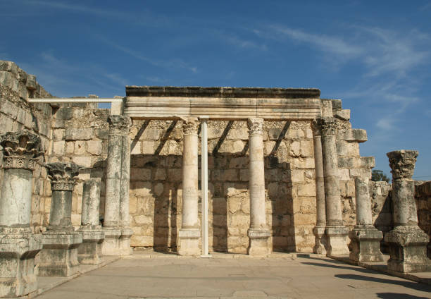 istock The Synagogue at Capernaum, Galilee, Israel 1317070501