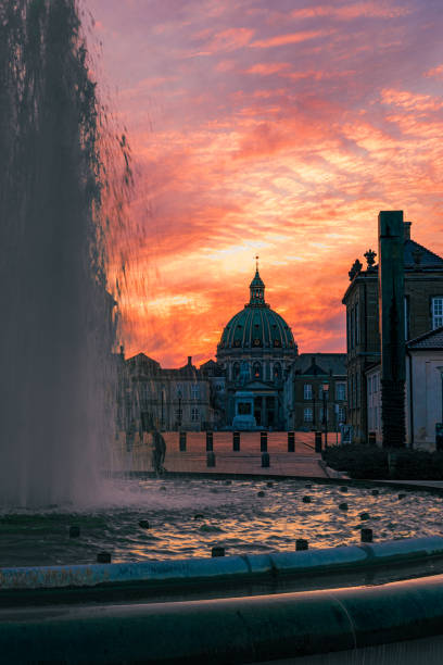 istock Sunset over Frederik's Church 1317081287