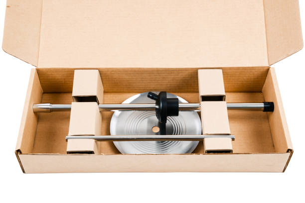 istock Hookah in a cardboard box. Isolated on a white background. 1317088813