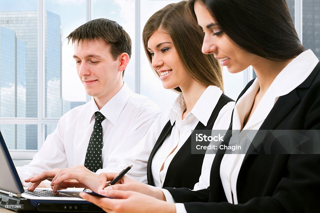 Business group Young business people working at office Adult Stock Photo