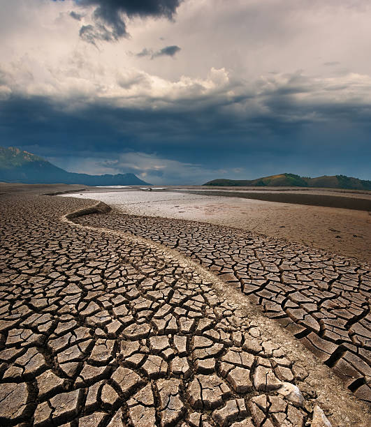 Dry lake bed Dry lake bed waterless stock pictures, royalty-free photos & images