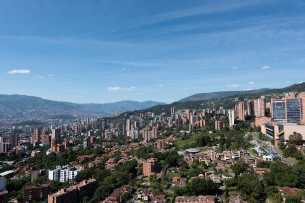 istock Panoramic landscape with buildings and blue sky. 1317123096