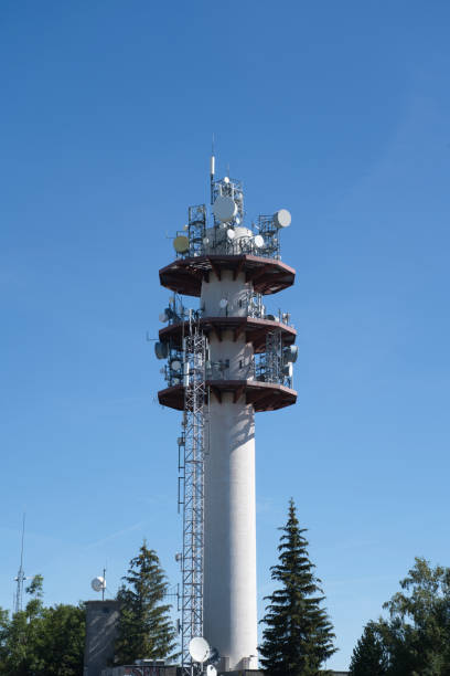 istock Communication antenna on Saleve mountain 1317123163