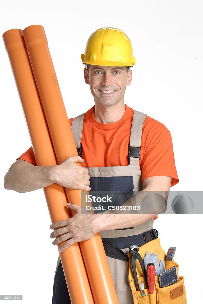 Bereit für die Arbeit. - Lizenzfrei Baugewerbe Stock-Foto