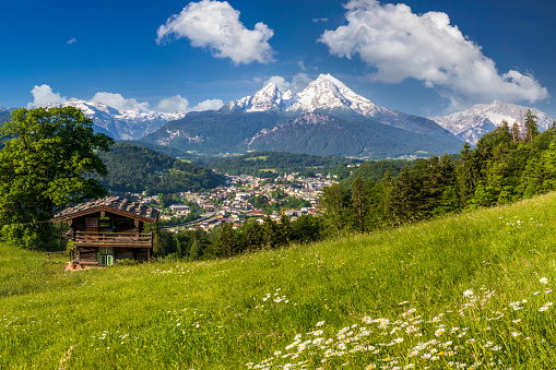 Austria, Agricultural Field, Summer, Bavaria, Berchtesgaden