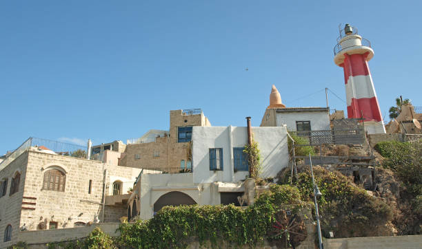 istock Jaffa Light and Old Town, Israel 1317134811
