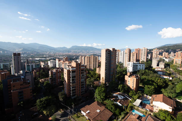 istock Panoramic landscape with buildings and blue sky. 1317143610