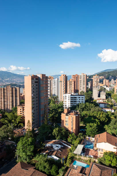 istock Panoramic landscape with buildings and blue sky. 1317143613