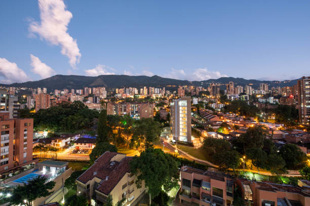 istock Panoramic landscape with buildings and blue sky. 1317143640