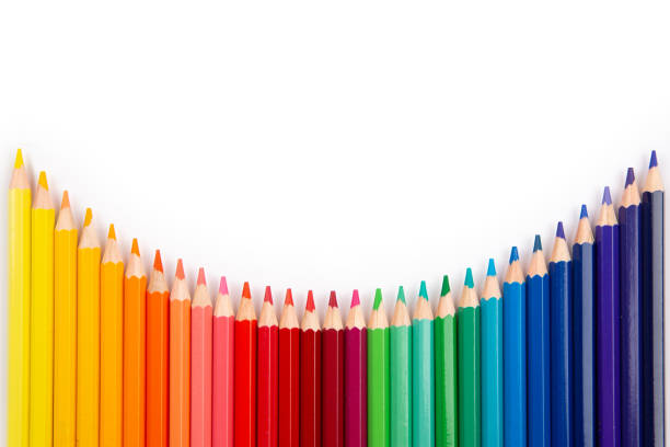 istock A line of colorful pencils. 1317154200