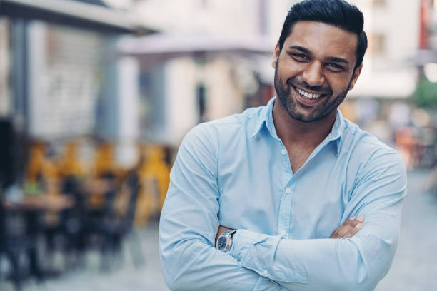 istock Portrait of a smiling young man 1317154464