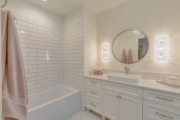 istock New bathroom with vessel sink 1317163649