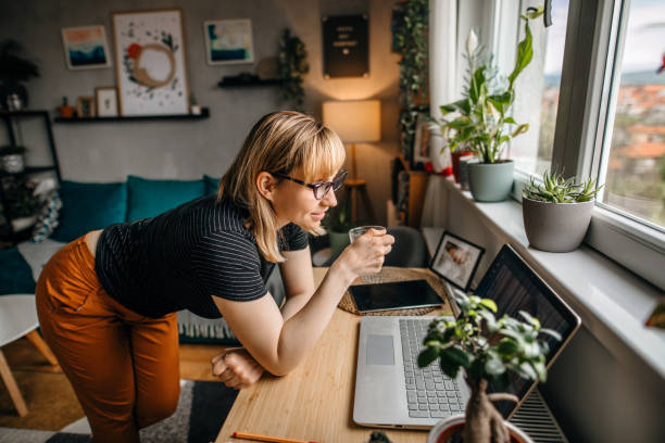 istock Video call with friends 1317170455
