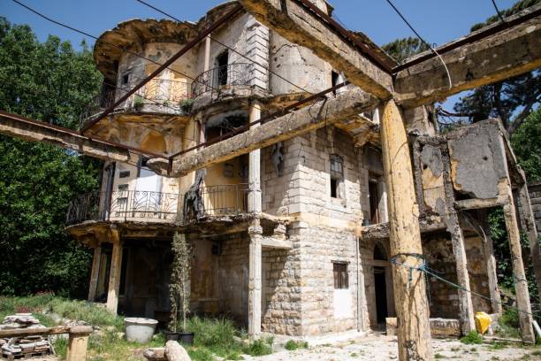 istock old and abandoned Lebanese mountain villa 1317190963