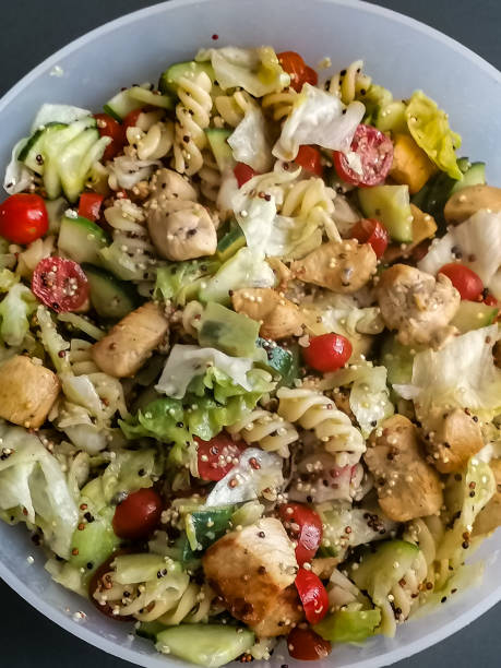 istock Salad with chicken and quinoa 1317192411