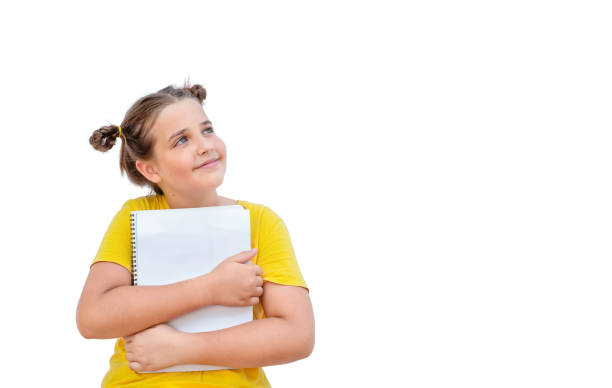 Girl looking up