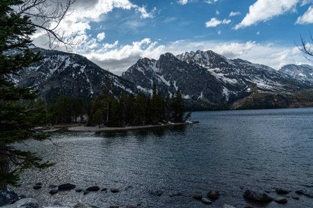 istock Grand Teton Mountain Range - Moose, Wyoming, USA 1317209512