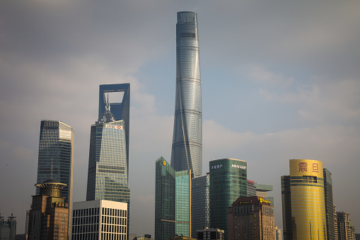 Shanghai China cityscape downtown towers skyline city