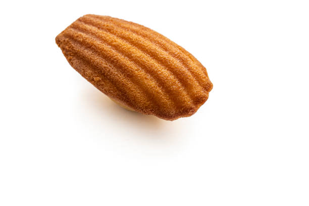 istock Madeleine french small sponge cake as a muffin with shell shape isolated on white 1317219874