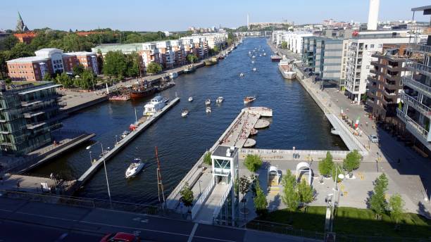 istock A glimpse of the modern district near the water 1317221223