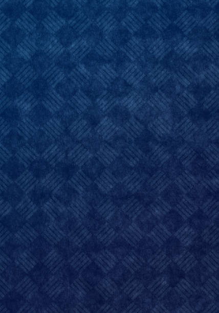 istock Navy background of Japanese paper 1317230392