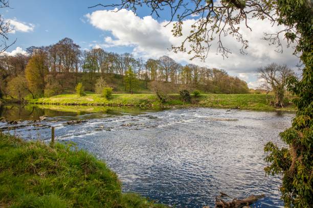 istock Jumbles Rocks, River Ribble, Hurst Green, Whalley, Clitheroe. 1317236758