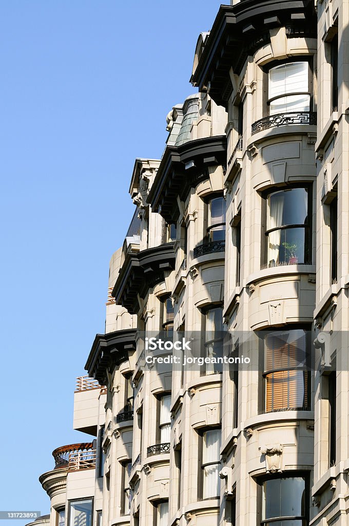 Ventanas con vista a la bahía - Foto de stock de Boston - Massachusetts libre de derechos