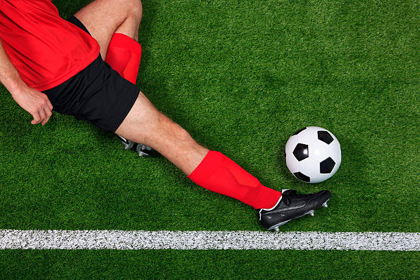 istock Overhead football player sliding 131724468