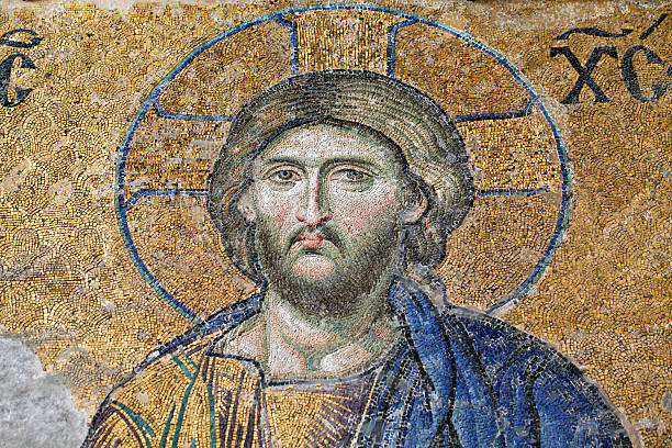 istock Mosaic of Jesus Christ 131724501