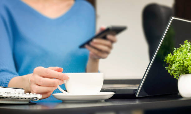 istock woman working at home 1317251229