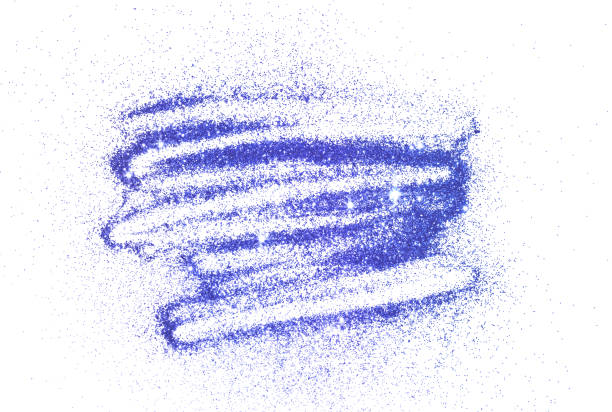 istock Textured background with blue glitter sparkle on white background 1317257917