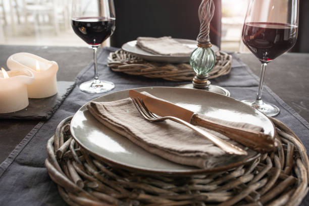 istock Set table for a tasty meal 1317264080