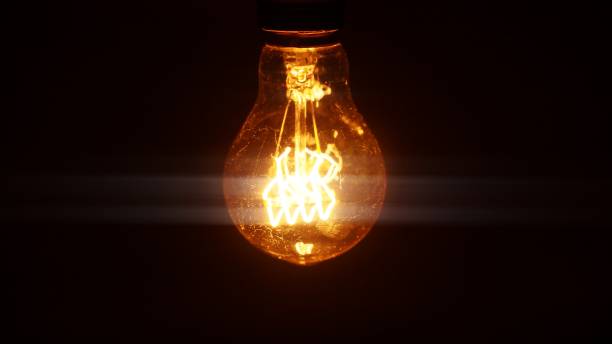 istock Vintage Edison light bulb reproduction. 1317269117