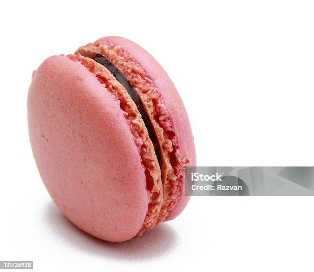 핑크 Macaron 0명에 대한 스톡 사진 및 기타 이미지 - 0명, 단일 객체, 달콤한 음식