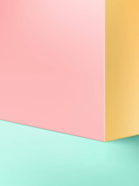 istock Vector Studio Shot Product Display Background with Pastel Wall or Corner for Beauty and Healthcare Products. 1317270467