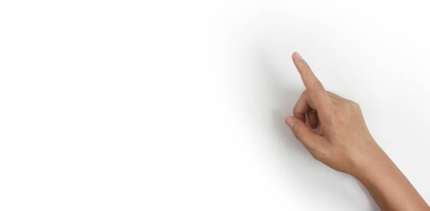 istock Pointing at something closeup of hand 1317278687