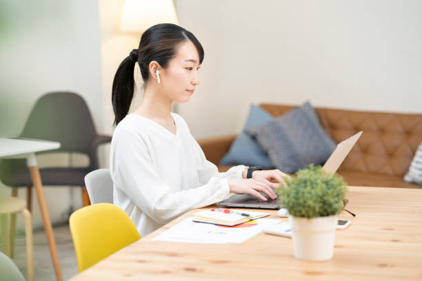 istock A woman working in a casual space 1317279581
