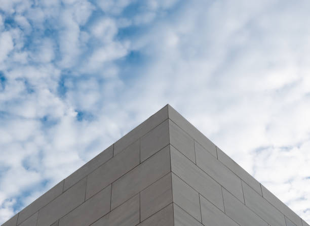istock triangel Top of the building 1317282400