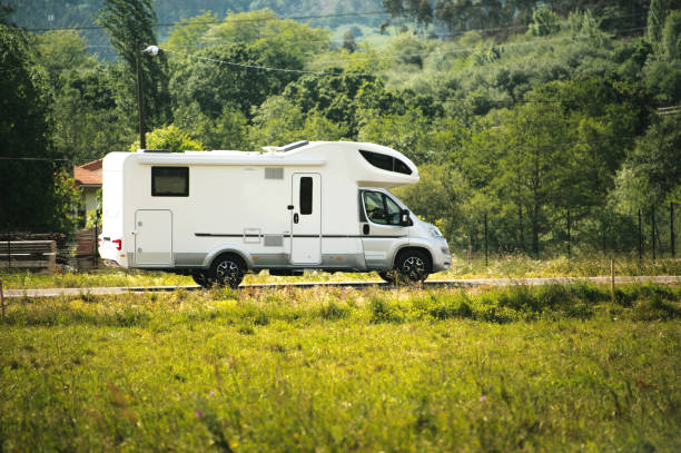 istock Motor home in a rural area 1317282915
