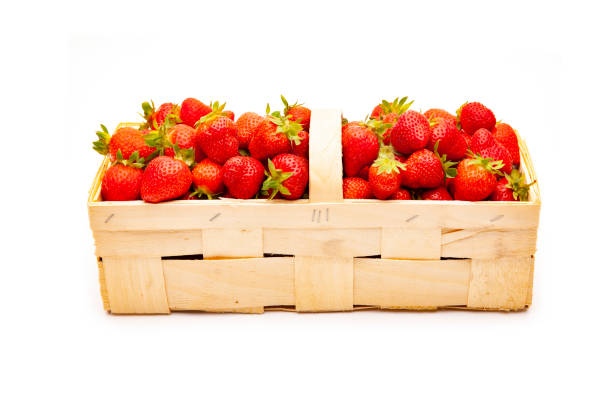 Strawberries in the chip basket