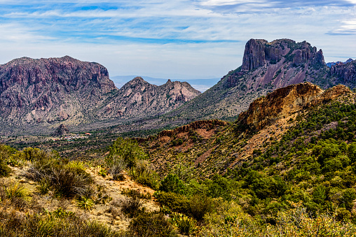 The Chisos Mountains, Big Bend National Park, Texas