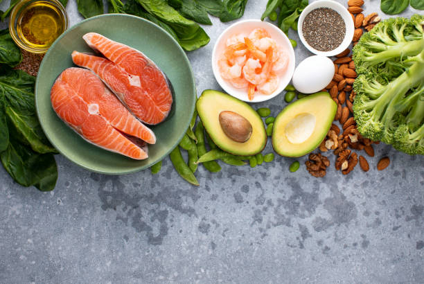 istock Omega 3 unsaturated fats natural food sources 1317288973