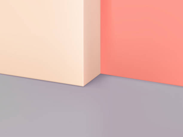 istock Vector Studio Shot Product Display Background with Pastel Wall or Corner for Beauty and Healthcare Products. 1317291353