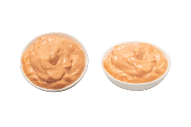 istock Sauce in a bowl isolated on white. 1317300844